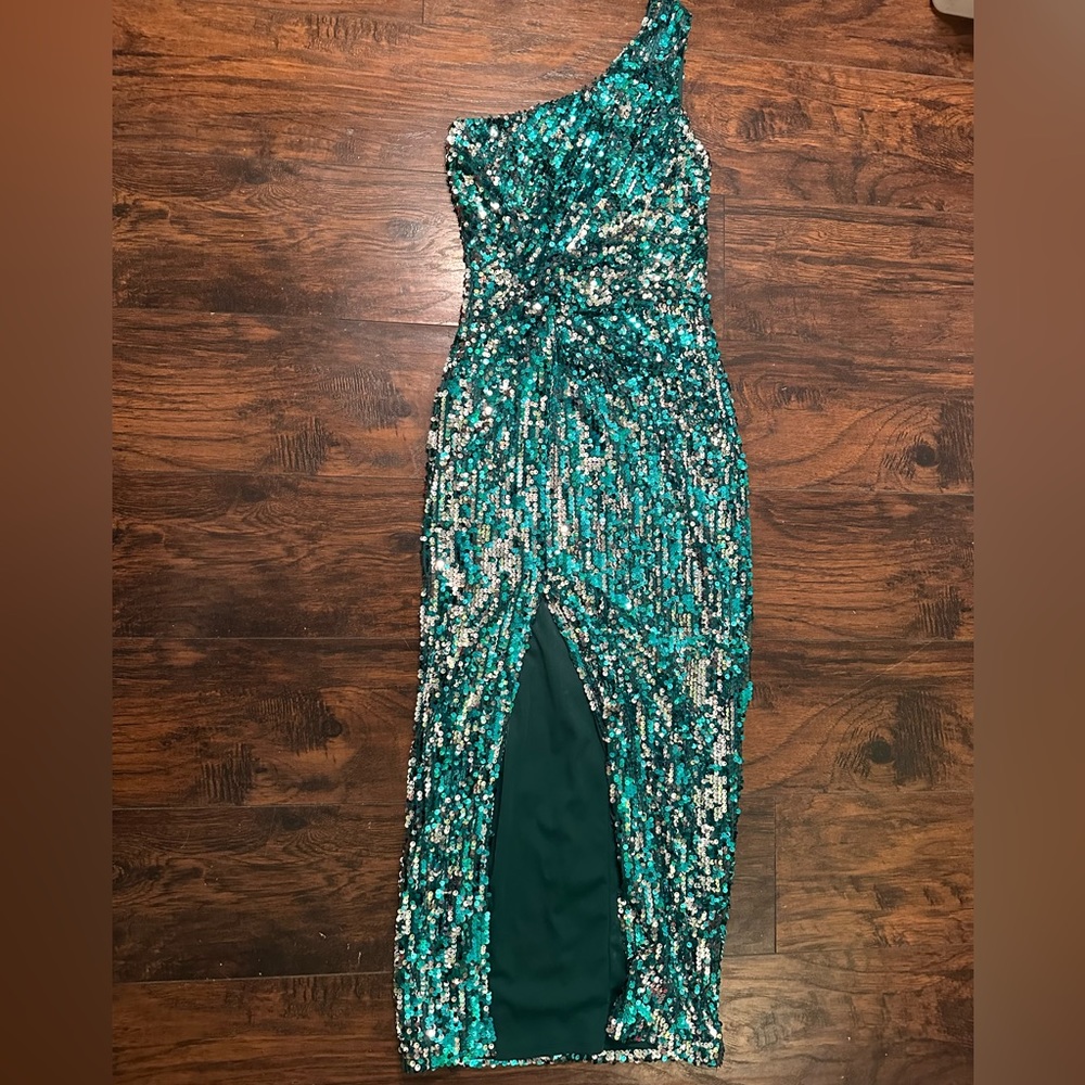 Long Glittery Dress